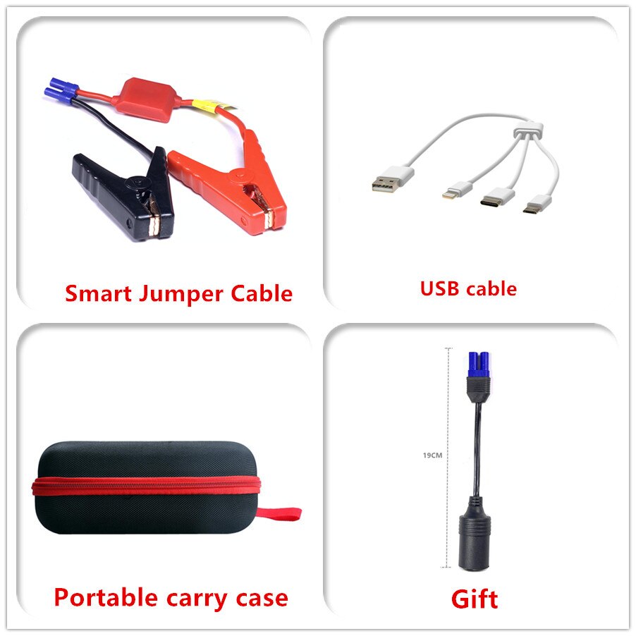 MINI arrancador de batería portátil de coche, dispositivo de arranque de alta potencia de 12V, potenciador de batería de emergencia para coche de gasolina y diésel, OBDIICAT-M8
