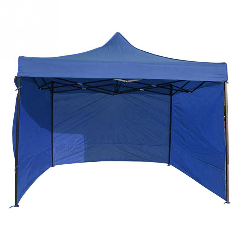 Outdoor Tent Accessoires Tuinhuisje Side Panel Duurzaam Zijwand Anti-Uv Oxford Doek Camping Winddicht Waterdichte Opvouwbare Draagbare: Blauw / Types 2