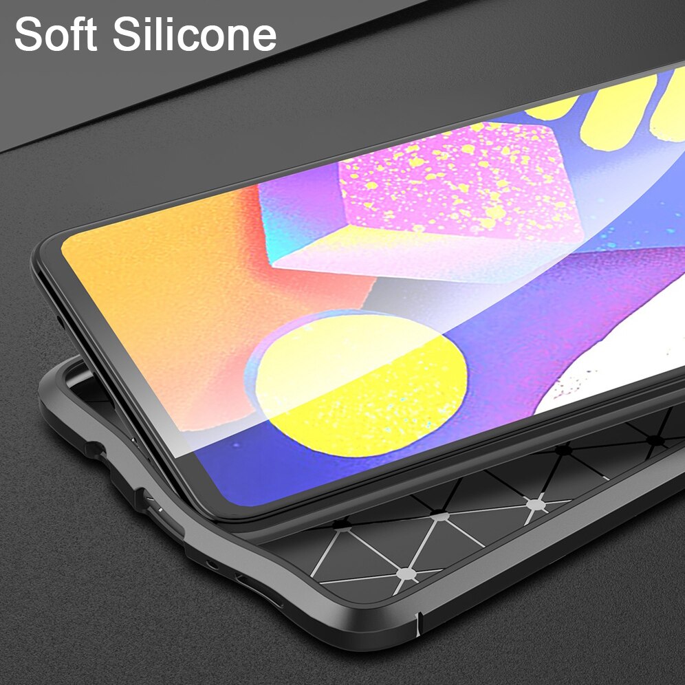 Keysion stoßfeste hülle für samsung Galaxis  m62 m51 m31s m31 , luxuriöse lederoptik, weiche silikon-rückseite für Galaxis  f62 f41