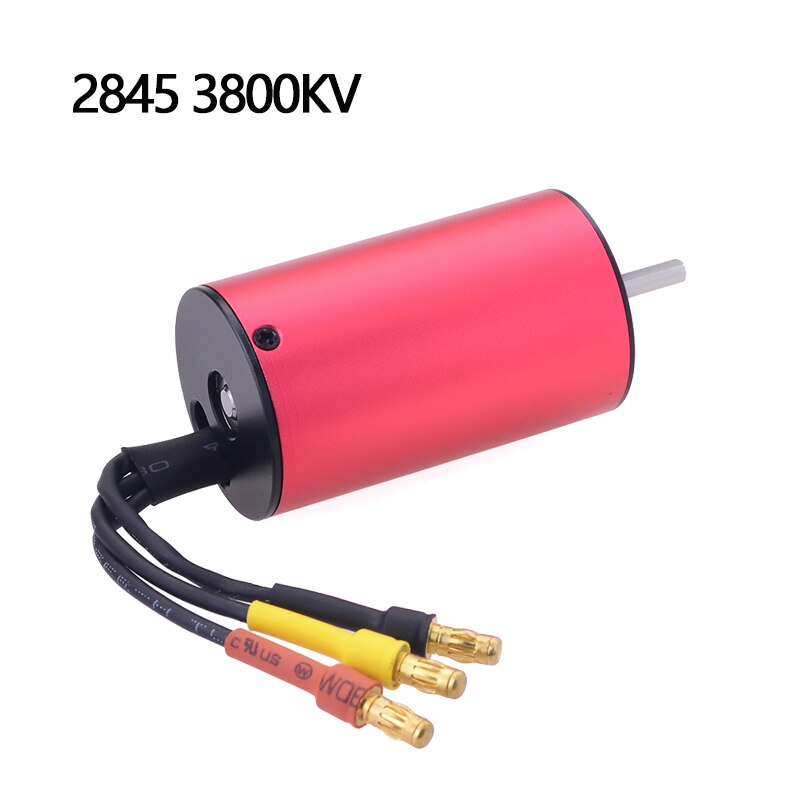 Surpass Hobby Waterproof KK 2845 Brushless Motor 2800KV 3100KV 3800KV 4370KV 4400KV 5900KV for Traxxas HSP 1/12 RC RTR Car: 3800KV