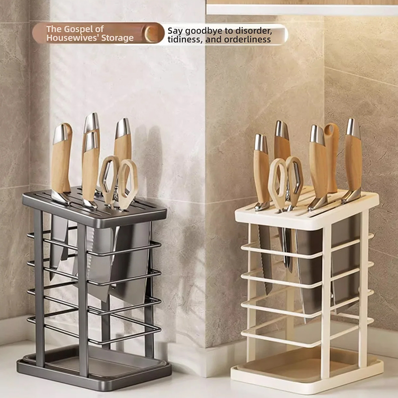 Keuken Tafelblad Opbergrek Mes Houder Stand Waterdichte Holle Opbergrek Keukengerei Organizer Houder Accessoires