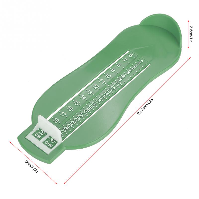 Kinderen Voet Maatregel Apparaat Schoenen Maat Gauge Meten Ruler Tool Infant Kid Voet Lengte Meten Heerser Baby Care Accessoires