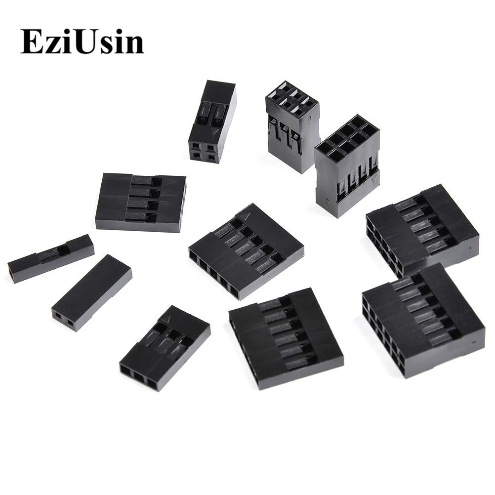Housing Dupont Connector 620Pcs 2.54mm Pitch JST SM 1~6 Pin Header Male Female Crimp Pins Terminal Adaptor Assortment Kit