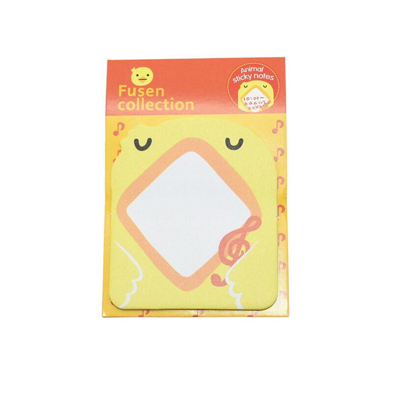 8 Stks/partij Leuke Panda Zelfklevende Memo Pad Cartoon Dier Papier Post Het Sticky Notes Bladwijzer Briefpapier Post -It Notes: green