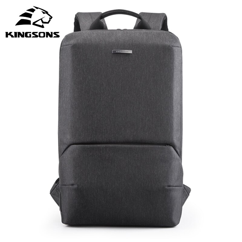 Kingsons Dunne 15 ''Laptop Rugzak Mannen Business Travel Rugzakken Ultralight Studenten Schooltas Waterdichte Schooltas: Default Title