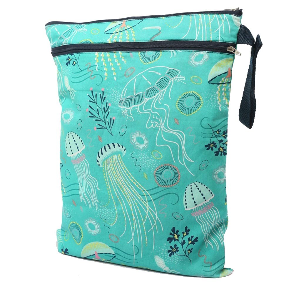 Herbruikbare luiers, aio-babyluiers, couche-washable luiers met dubbele inzetstukken, luierovertrek, zware, natte babyluiers voor de nacht, aangepaste luiers van stof: 007