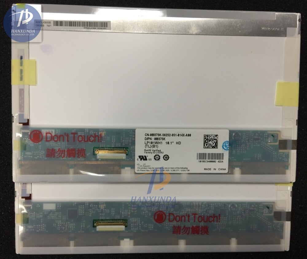 10.1'' FOR LG lcd matrix LP101WH1 TLB1 laptop screen 1366*768 40pin