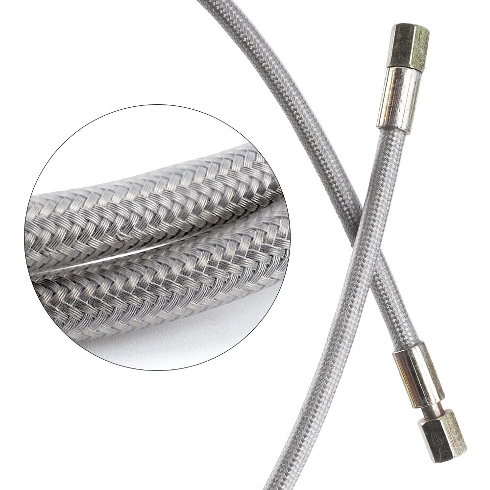 3AN 125cm Turbo Oil Feed Line Kit Feed Flange Restrictor Adapto Oil Feed line +Oil Feed flange T3 T4 Turbo