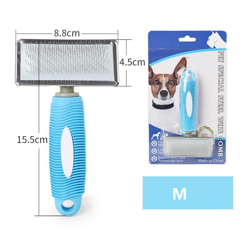 Dog Hackle Cleaning Comb Cat Carding Dog Deshedding Tools Pet Accessories Chihuahua Puppies Hair Tidy Comb Cat Pet Products