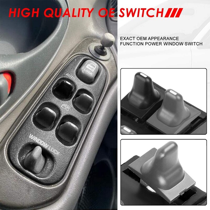 Elektrisch Raam Schakelaar Citroen C4 Grand Picasso