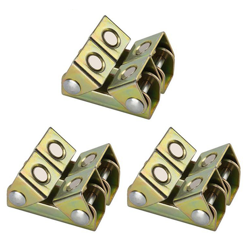 V Type Welding Jig Magnetic Welding Clamps Fixture Adjustable for Door Window Tool V Pads Weld Holders Hand Tool 6Pcs