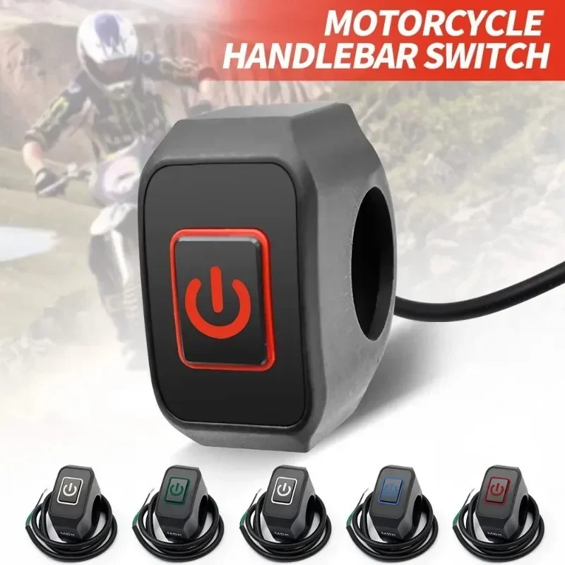 Universal- Motorrad Lenker Schalter Geschmack Geschmack Stecker Schalter für Elektrische Stern Druck Wasserdichte Steuer Schalter