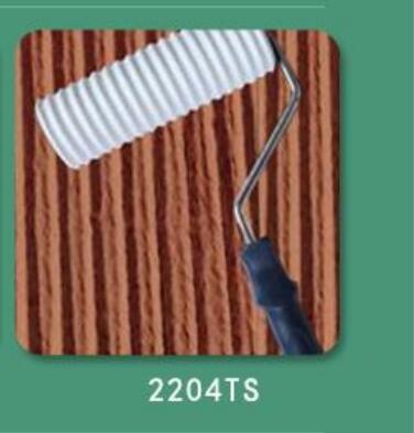 Rodillo de pintura decorativa con patrón, herramienta para estampar en la pared, pintura texturizada de poliuretano, pincel cilíndrico de impresión: 2204TS