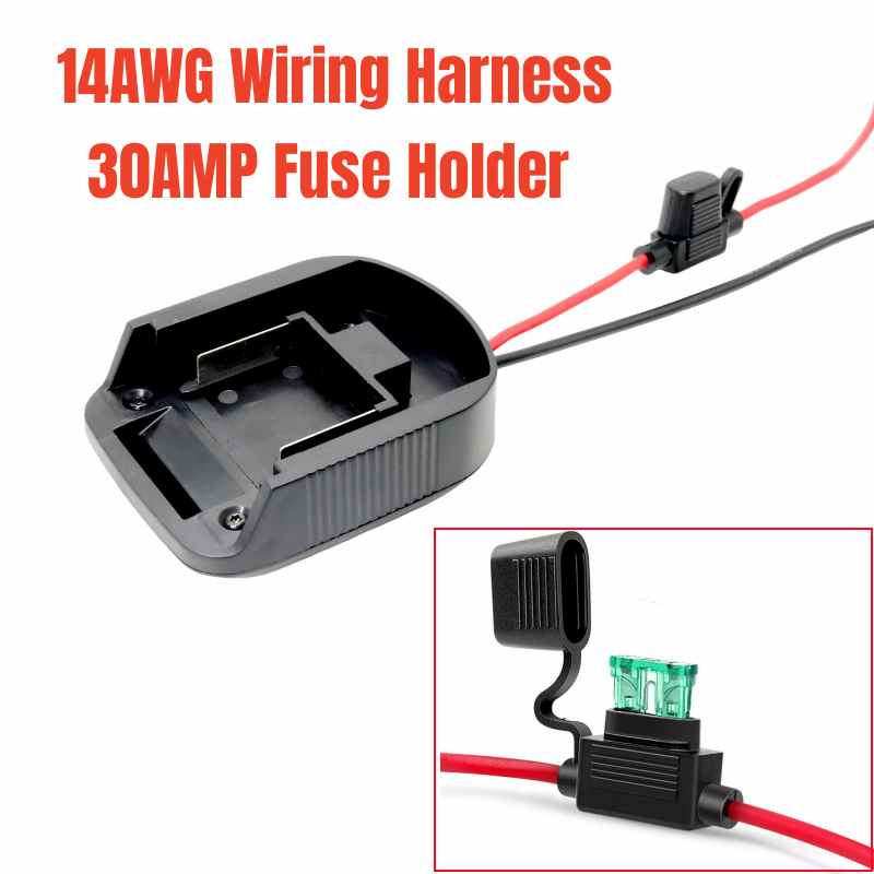 Pour Makita 14.4V 18V Li-ion adaptateur de batterie bricolage batterie câble connecteur adaptateur de sortie BL1830 BL1840 BL1850 pour perceuses électriques