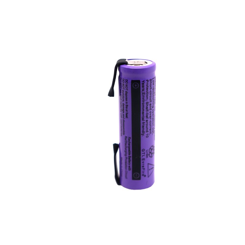14500 Lithium Batterij 3.7V 2700Mah Oplaadbare Batterijen Lassen Nikkel Vel Bateria Voor Torch Led Zaklamp Speelgoed
