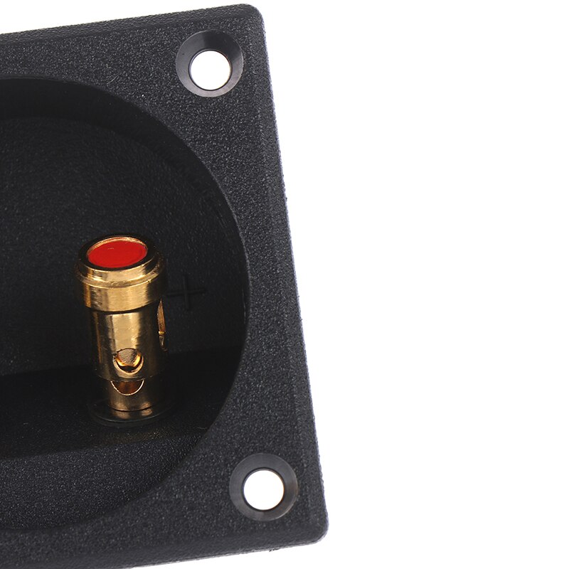 Speaker Terminal Cup Ronde Lente Cup Subwoofer Plug Auto Stereo Terminal Connector Subwoofers Dozen