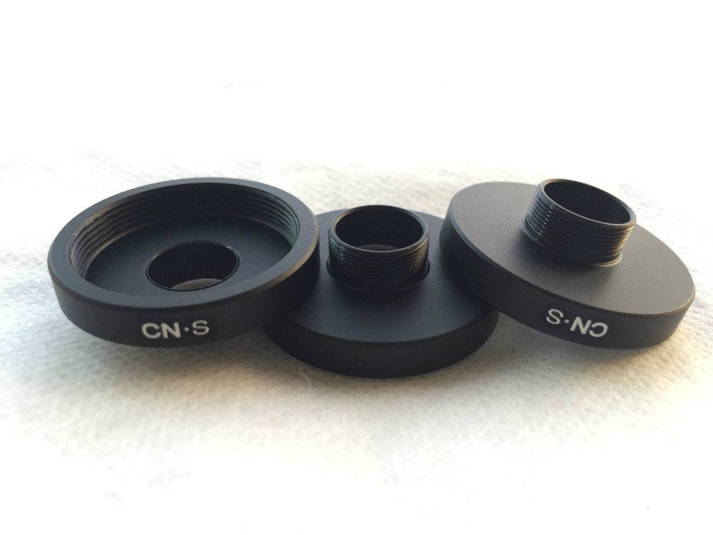 CS / C mount female Thread Adapter to S mount male thread adapter convertor