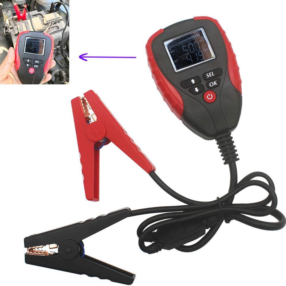 Digital 12V Car Battery Tester Automotive Battery Electronic Load Battery Meter Analyze Diagnostic Tool Car Battery Tester