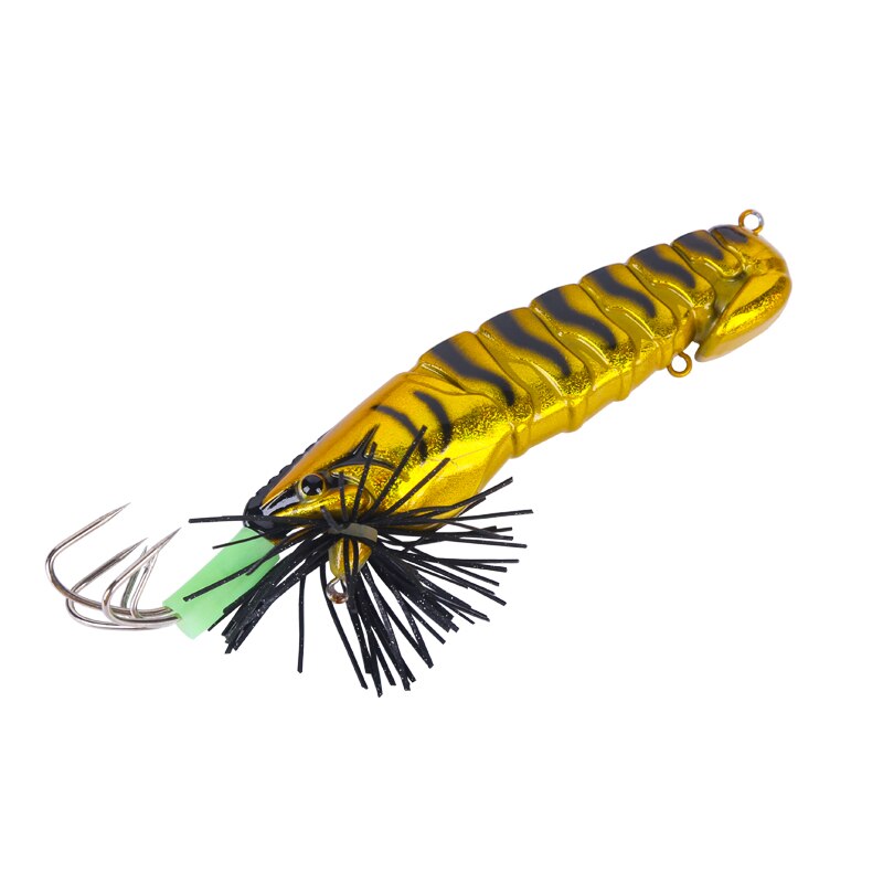 FSDZSO appât de calmar crochet de calmar leurres de crevettes en bois gabarits appât de seiche Simulation réaliste Silicone poulpe appât pêche