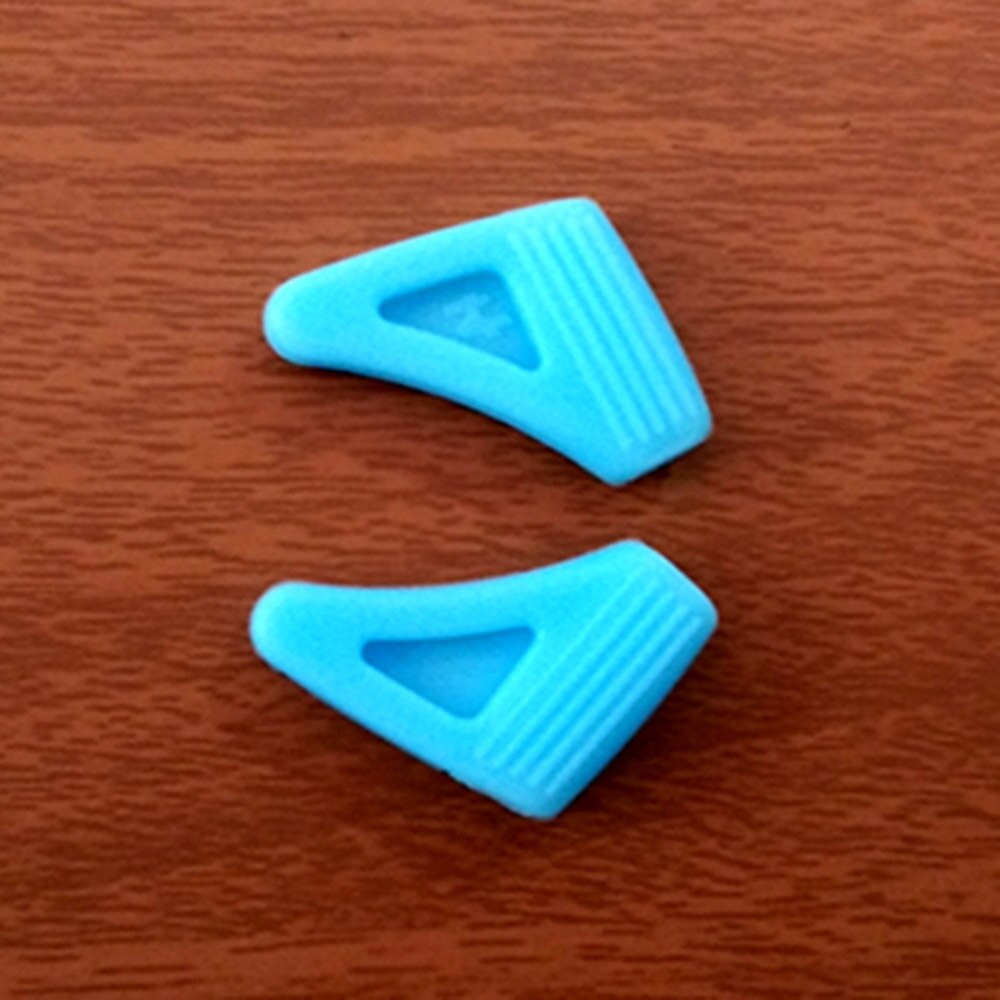 2Pcs Glasses Anti-slip Ear Hook Eye Frame Legs Silicone Fixed Ear Hooks Clip Ears Behind the Anti Hook Accessories: C