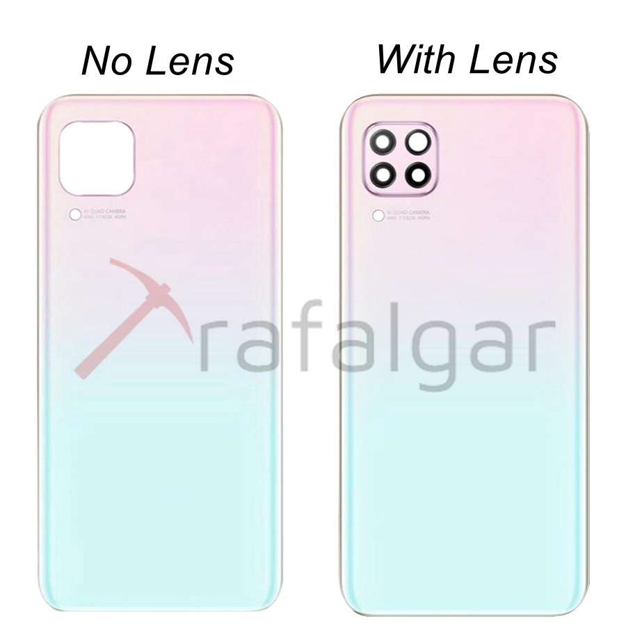Back Cover Voor Huawei P40 Lite Back Batterij Cover Nova 7i Achter Behuizing Deur Case Voor Huawei P40 Lite Nova 6 Se 6SE Vervanging