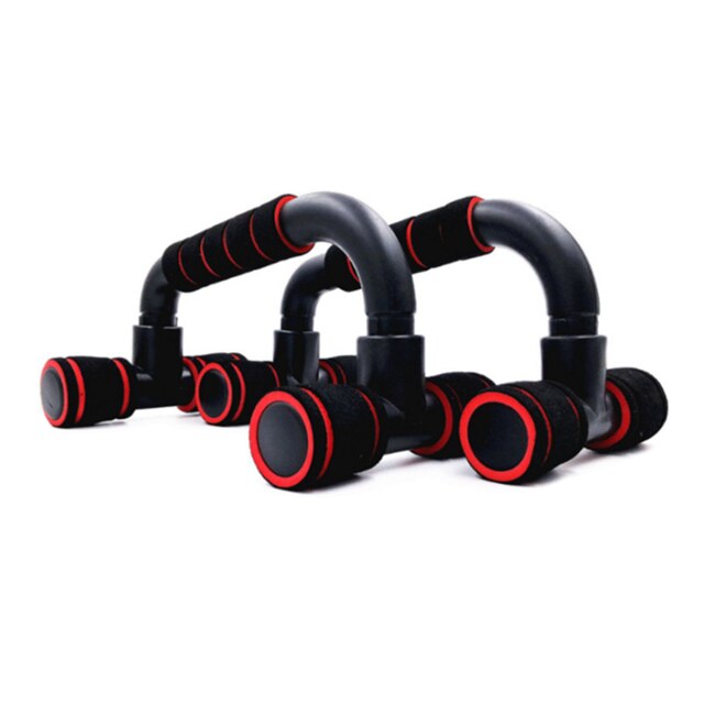 Push-ups Stands Home Gym Fitness Equipment Pectoral Muscle Training Sponge Abdominal Push Up Bracket Comprehensive Exercise: Pink