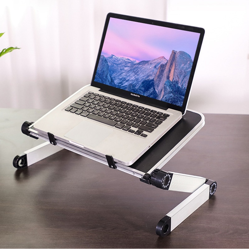 HobbyLane Laptop Stand Portable Foldable Adjustable Laptop Desk Computer Table Stand Tray Notebook PC Folding Desk Table d25