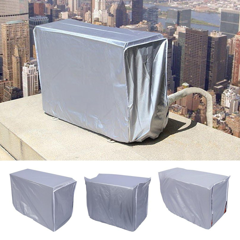 Capot de climatiseur couvercle étanche extérieur extérieur condensateur stockage à domicile anti-poussière crème solaire charge frontale sèche-linge couvre