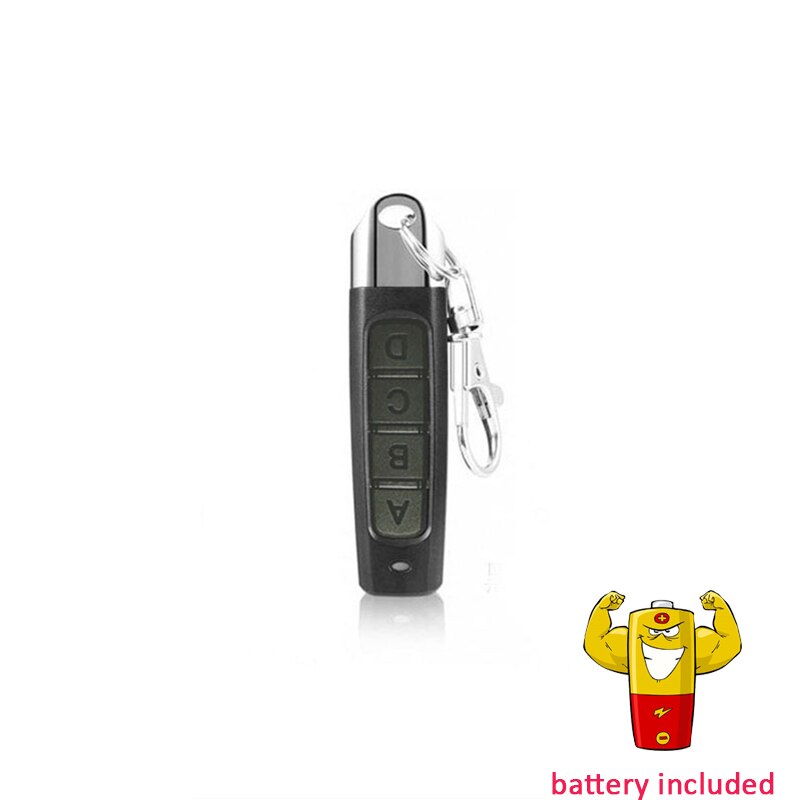 Universal 433MHZ Remote Control 433.92 Frequency 4 Channels Garage Door Openers Duplicator Cloning Code Car Key Copy Controllers: 02