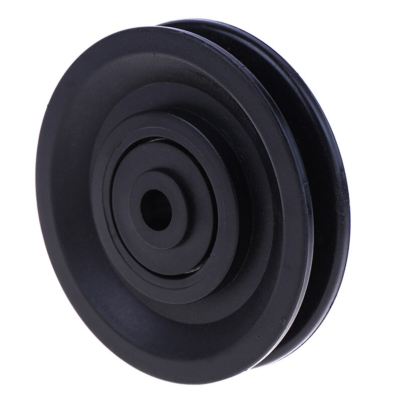 Wearproof Nylon Bearing Pulley Wheel Cable Gym Universal Fitness Equipment Part Bearing Pulley 90mm