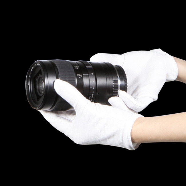 1 paar Fotografische Witte Handschoenen Anti-vingerafdruk voor Product Schieten Fotografie Studio Accessoires