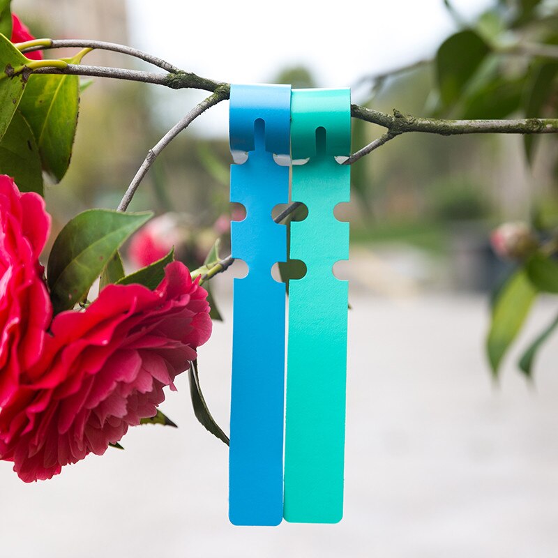 Nursery Seedling Gardening Label Plastic Waterproof Label , Gardening Flowers And Plants Label For Home Garden Mix Colors