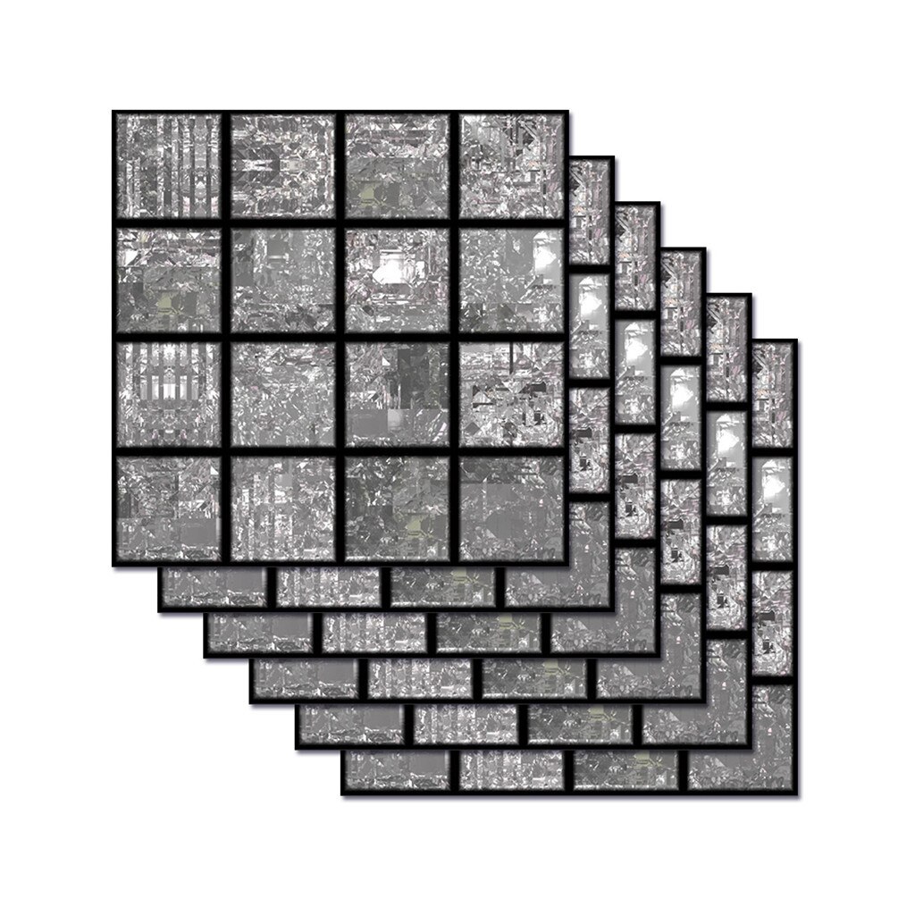 Floor stickers Tile Sticker For Kitchen Bathroom vinyl tile Self Adhesive Wall Sticker DIY Decor Wallpaper Waterproof Wall Decal: E