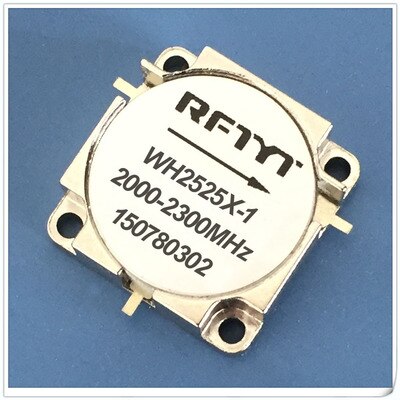 WH2525X-1-300 2400-2500MHz 300W High Power Microstrip Radio Frequency Circulator: Reverse anticlockwis / 2000-2200MHz