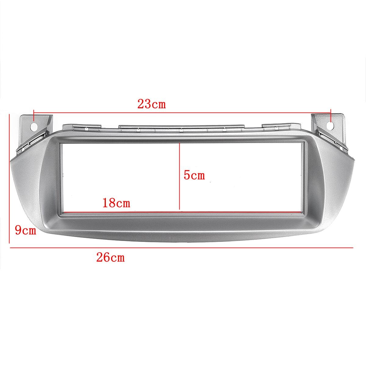 Car Radio Stereo Fascia Dash Panel Plate Frame with ISO-DIN Adapter For SUZUKI Alto for NISSAN Pixo For Marati A-Star