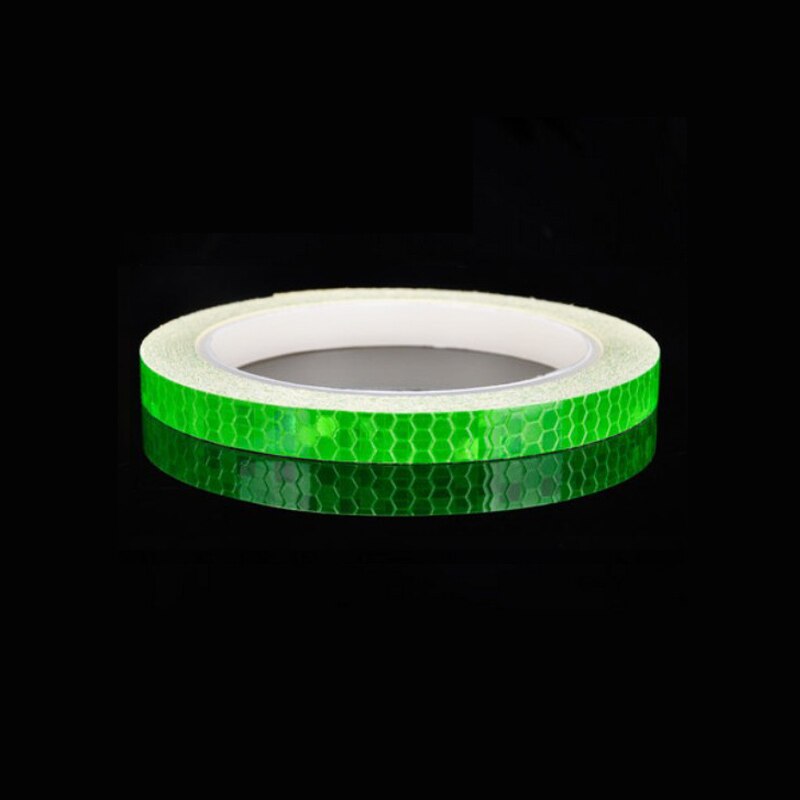 Fluorescerende Fiets Reflecterende Stickers Fiets Reflecterende Tape Mtb Lijm Reflectoren Tape Strips Fietsen Velg Decor