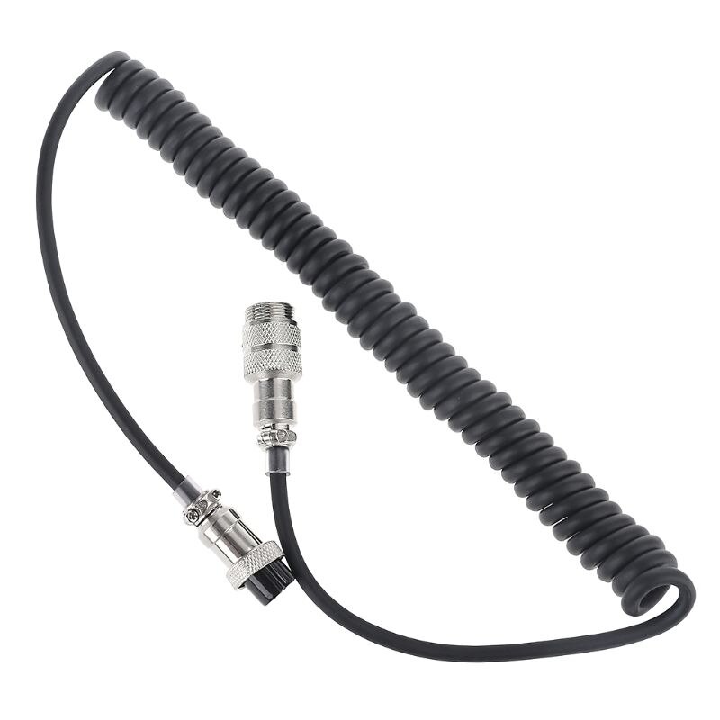 8Pin enroulé rallonge Microphone cordon 8Core Aviation mâle prise à 8Core Aviation femelle câble de prise