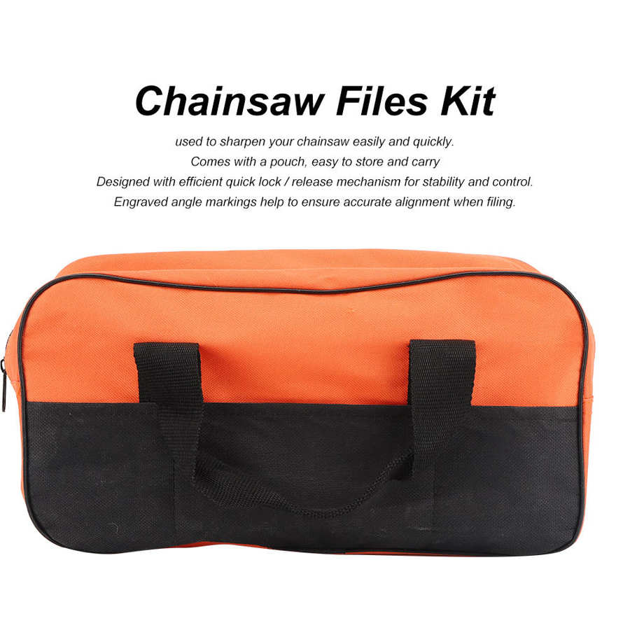Chain Saw Files Kit Chainsaw Filing Sharpening Grinding Tool Industrial Parts