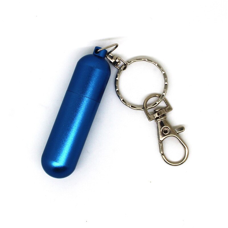 Nowy 32GB pen drive metalowe kształt pigułki U dysku 8GB 16GB pamięć USB 128MB 4GB Pendrive karta pamięci 64GB z breloczek: 4GB / Niebieski