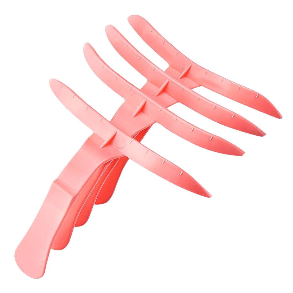 4 Patterns Microblading Eyebrow Shaper Template Stencil Ruler Permanent Tool