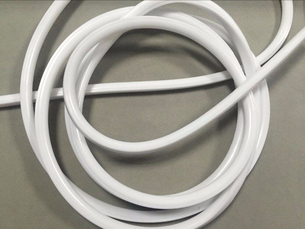 5m DC5V SK6812 RGB addressable led neon pixel light,RGB full color;60leds/m with 60pixels/m;waterproof in milky white tube