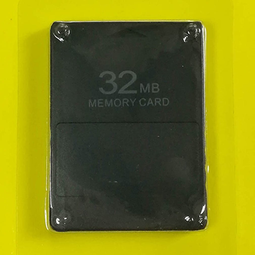 Tarjeta de memoria de expansión de 8MB, 16MB, 32MB, 64MB, 256MB, adecuada para Sony Playstation 2 PS2, 8MB negra de tarjeta de memoria,