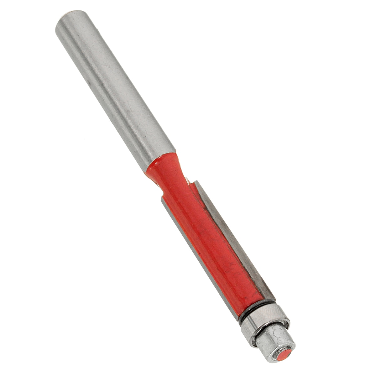 1 stk 6mm " skaft flush trim freser for tre trimme freser med lager trebearbeidingsverktøy endefres freser