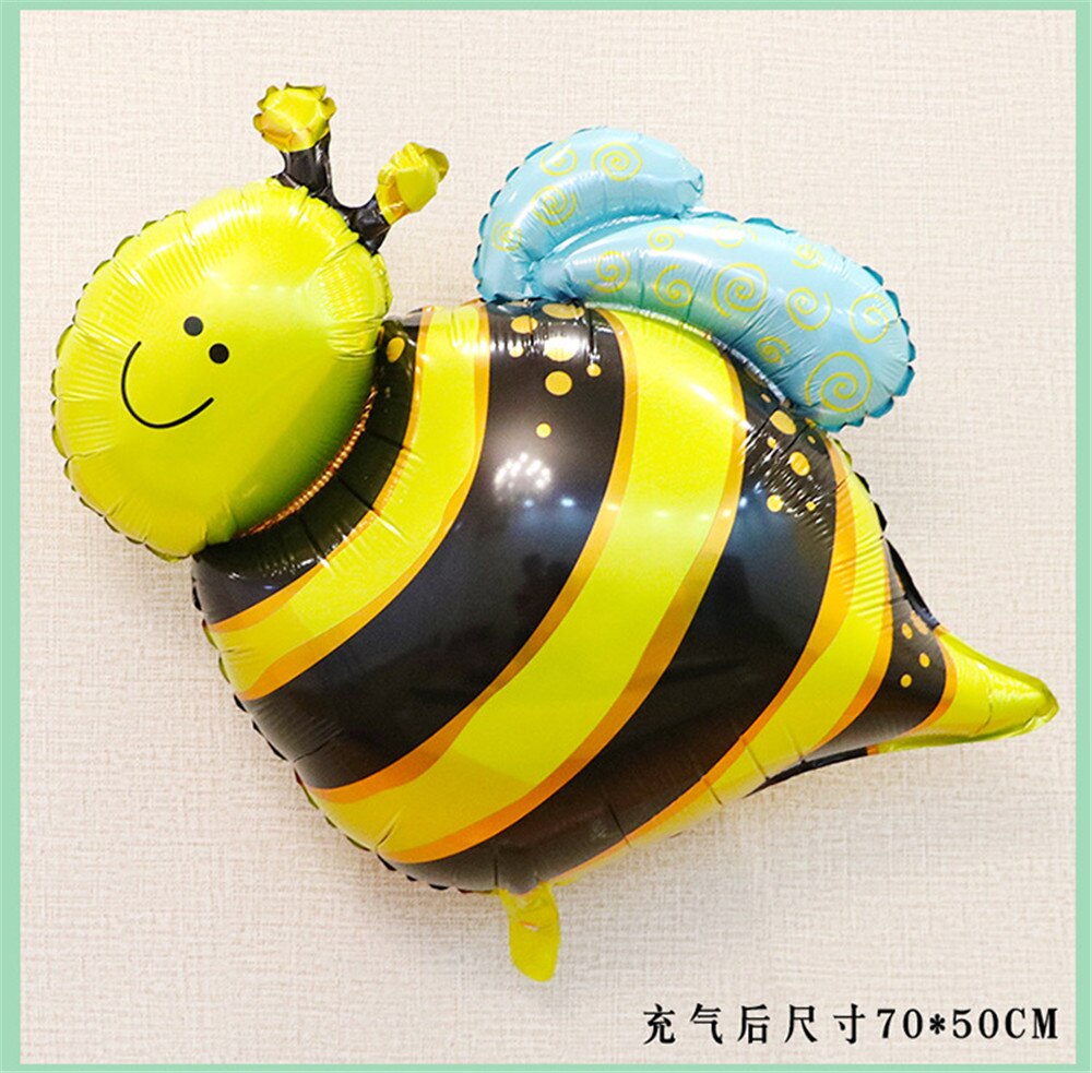 Insekt frø bi balloner dyr tegneserie snegle ballon til børnehave dekoration fødselsdagsfest forsyninger tegneserie hat