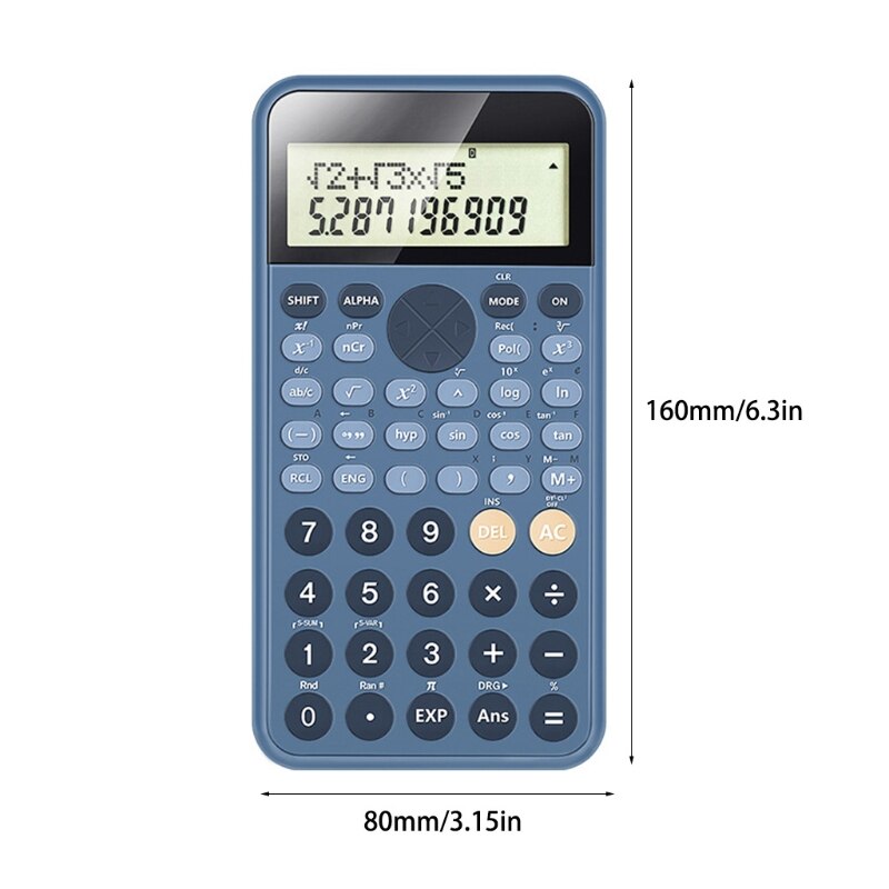 Scientific Calculator Engineering Function Calculator For Student Teacher Worker