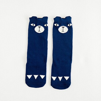 Neugeborenen Kleinkind Knie Hohe Socken Baby Mädchen Jungen Socken anti rutsch Niedlichen Cartoon bier beinlinge Für neugeborene infant Warm lange Socke: 11 / 9m