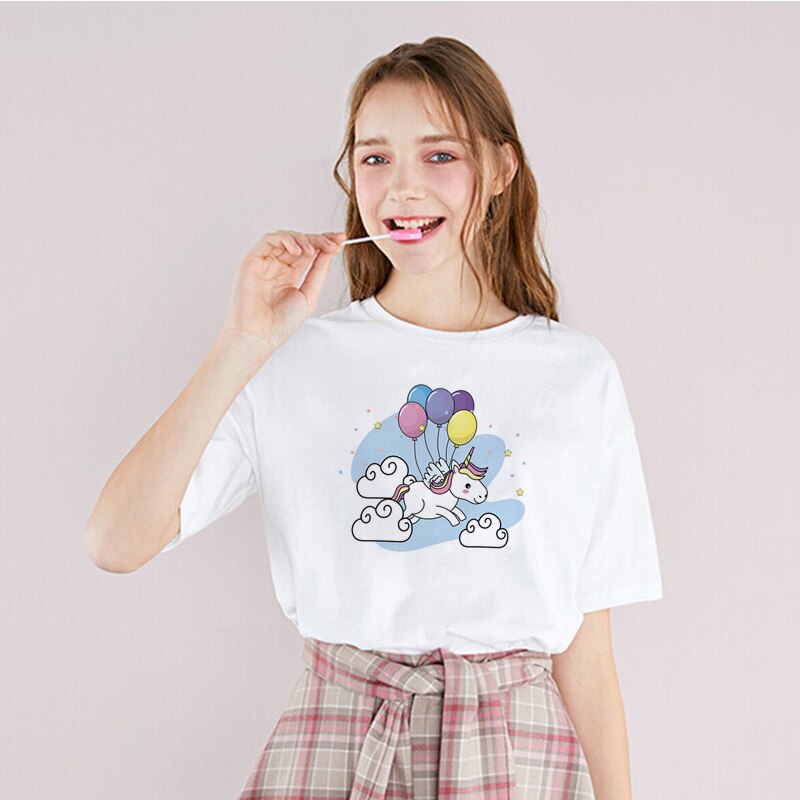 Lovely Unicorn Patches Diy Iron-On Transfers Washable Cartoon Vinyl Stickers Applique On Clothes