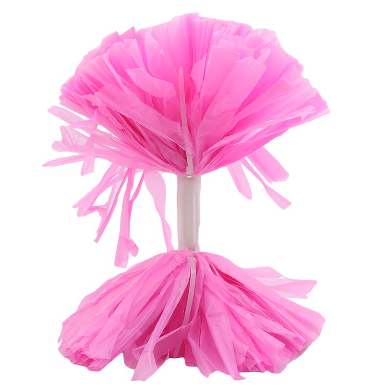 sport Pompon cheerleader Pompon di Alta Qualità Cheerleading Forniture di colore E Maniglia Può Scegliere: rosa