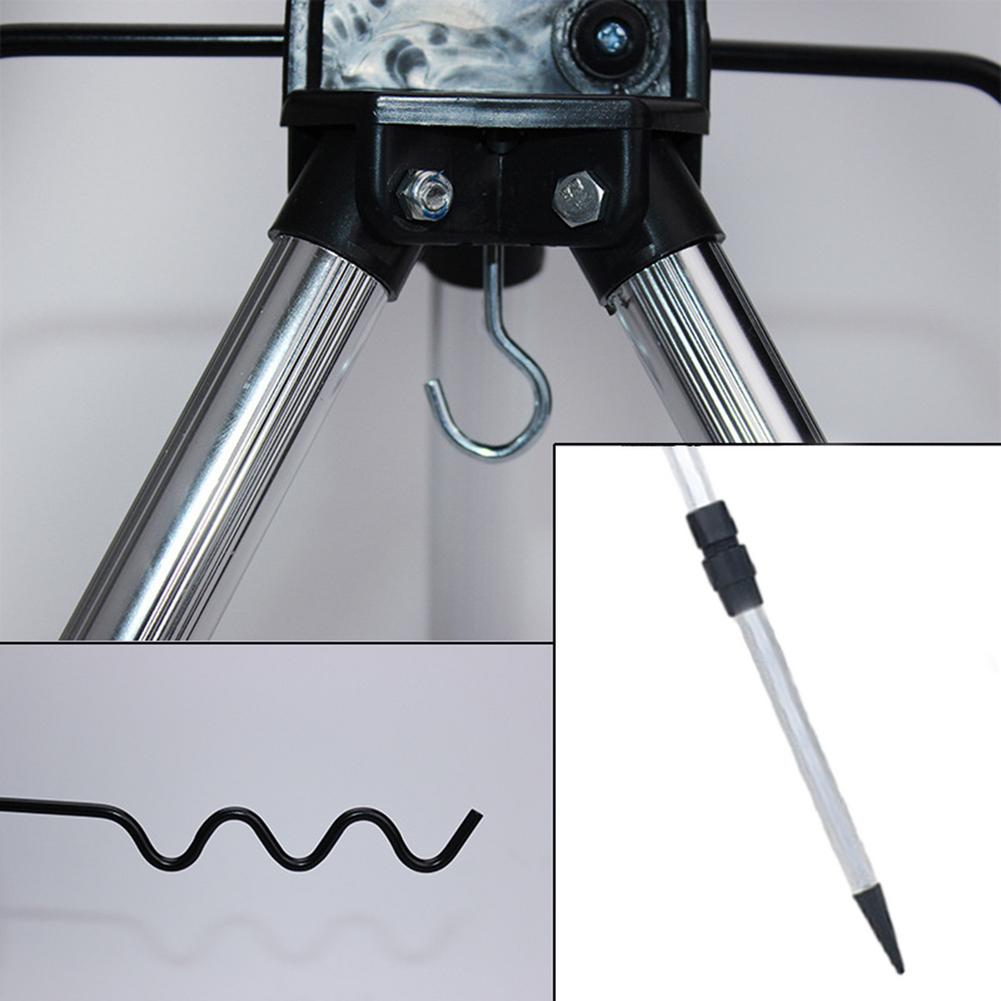 Hengels Ondersteuning Multifunctionele Telescopische Stang Houder Opvouwbaar Verstelbare Outdoor Vissen Apparatuur Statief Hengels Stand