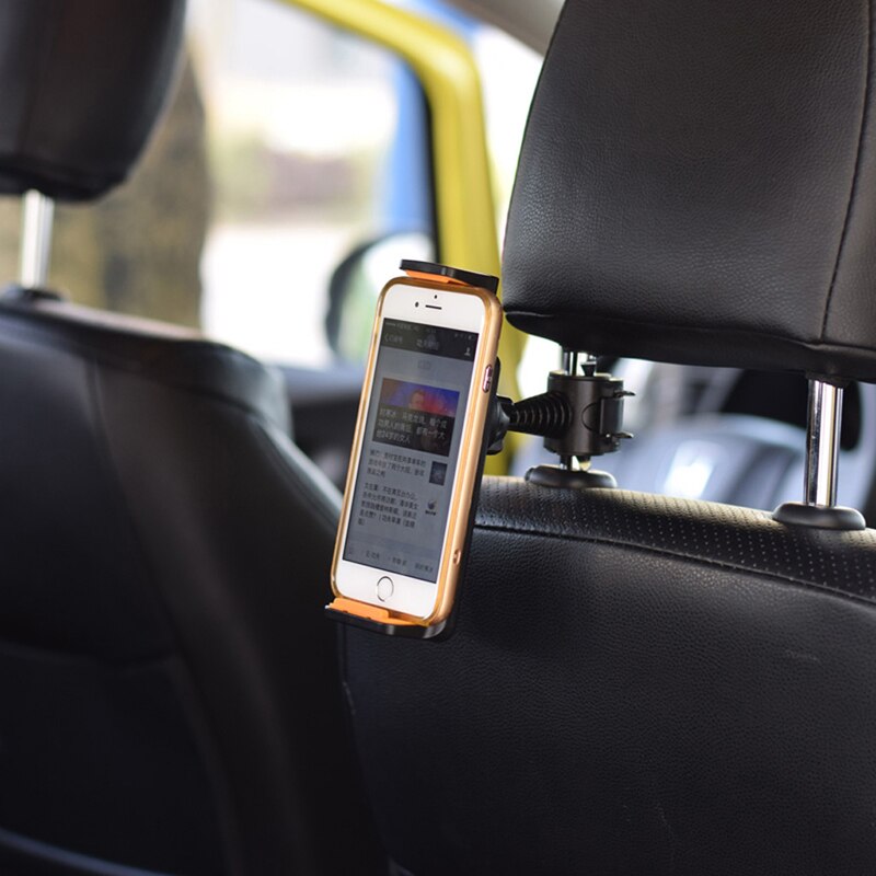 Car Headrest Mount Holder For 12" Tablet / GPS / IPad – Universal Bracket Stand